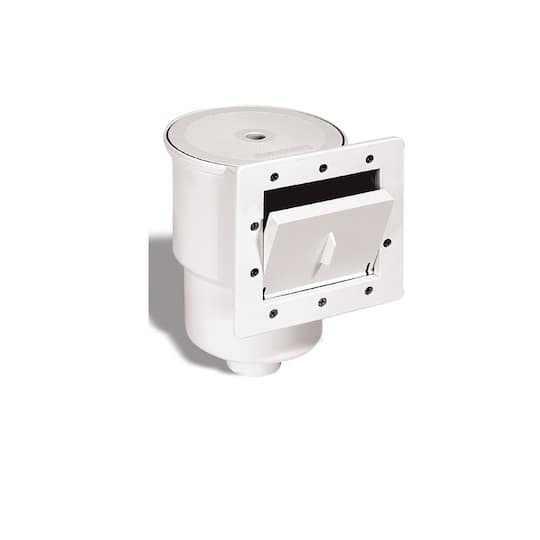 Swim Central HydroTools 11.5" White Above-Ground Swimming Pool ABS Thru-Wall Skimmer